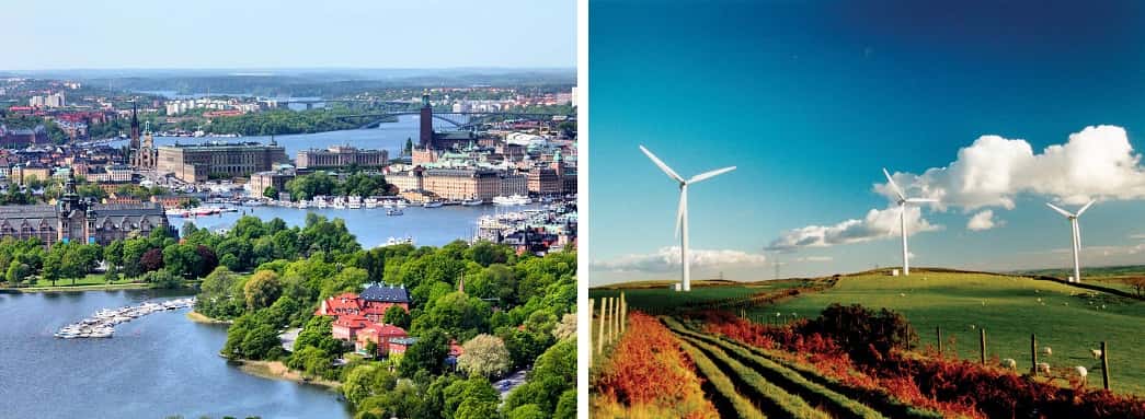 Швеция является самой продвинутой в использовании возобновляемых источников энергии»