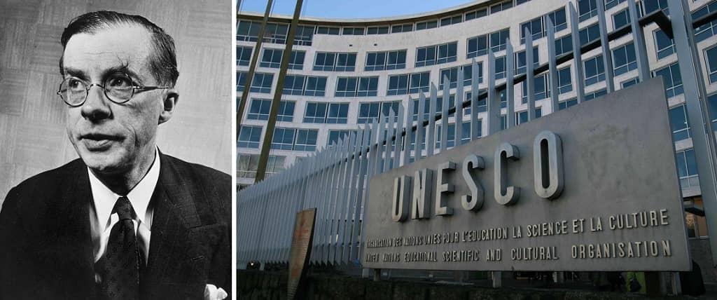 Джулиан Хаксли - первый гендир ЮНЕСКО
