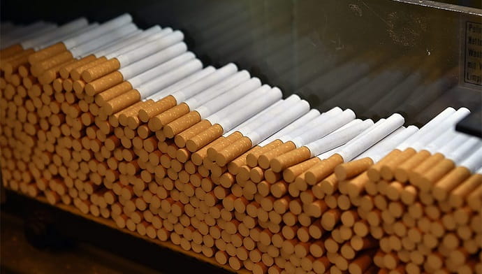 Ежегодно в мире производят около шести триллионов сигарет