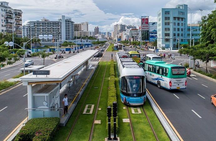 Китайский общественный транспорт является одним из наиболее развитых в мире