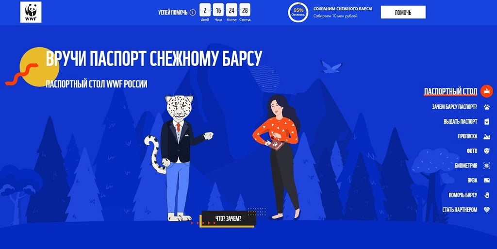 «Паспорт для снежного барса» — специальный портал для сбора средств на изучение ирбисов