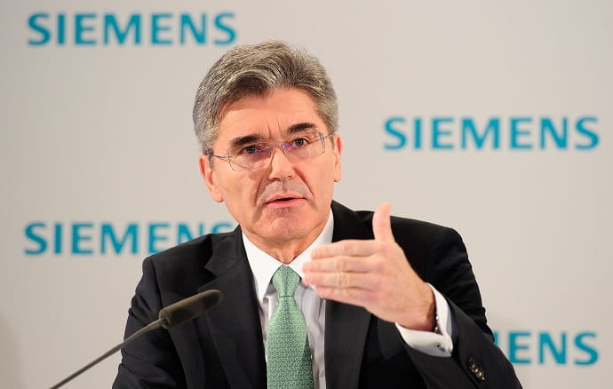 Джо Кэзер, президент правления Siemens AG