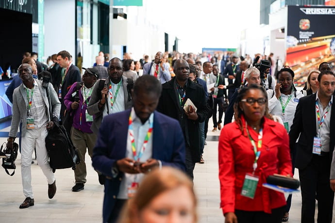 Представители 49-ти африканских государств посетили саммит в Санкт-Петербурге