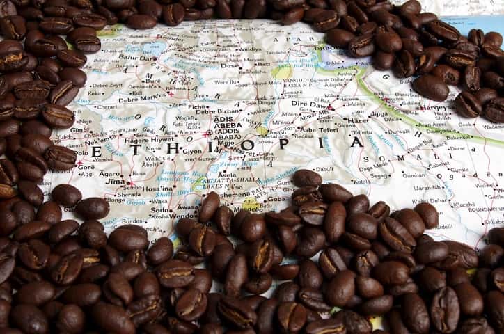 Согласно легенде, кофе родился в Эфиопии