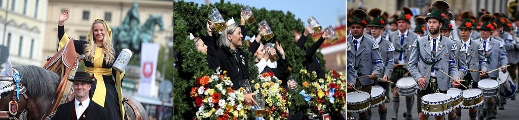 Праздник открыла торжественная процессия