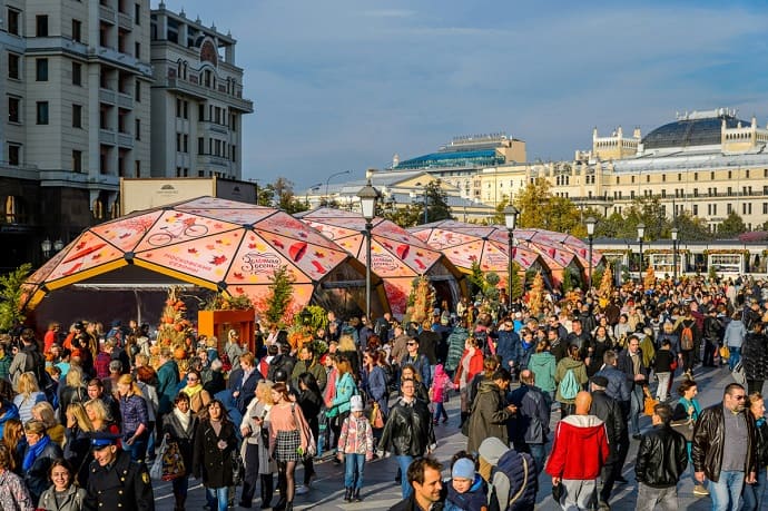 Ежегодно гостями ярмарки становятся более шести миллионов человек