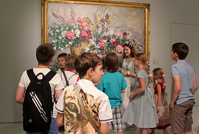 Дети в Музее русского импрессионизма