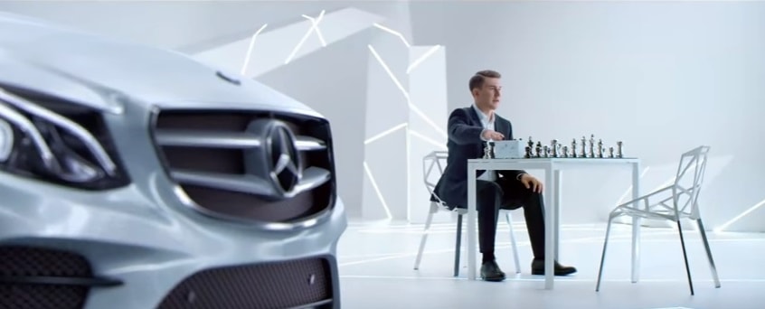 Реклама Mercedes Benz E-Класс 2017