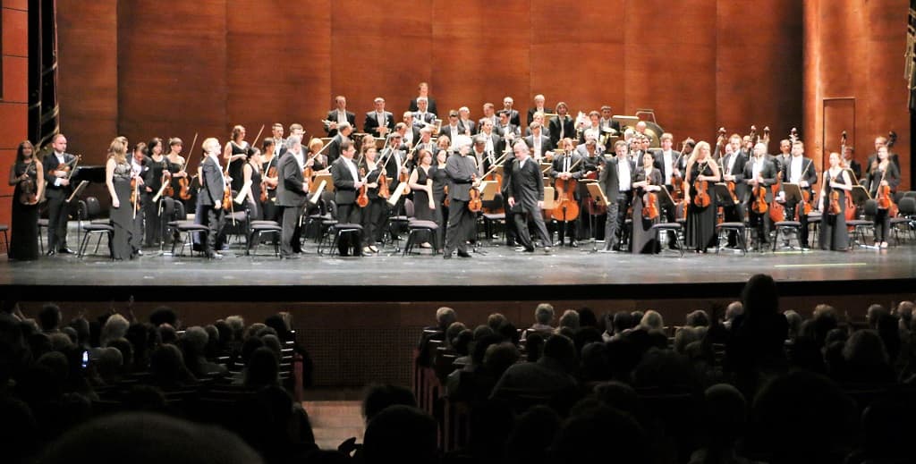 Выступление Дениса Мацуева и Валерия Гергиева в Милане