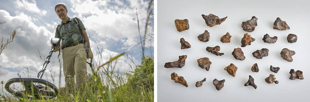 Ученые Бернского музея естественной истории и Университета Берна в сотрудничестве с охотниками за метеоритами нашли на следы солидного метеоритного дождя