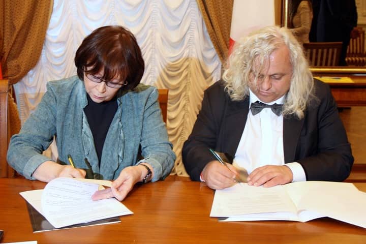 Подписание соглашения о продлении сотрудничества между Национальным музеем Лихтенштейна и Вологодским музеем-заповедником