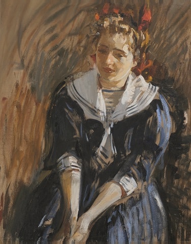 Картина Девочка в матроске (Сонечка), Шемякин, 1910