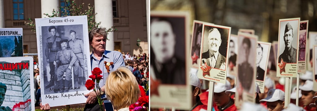 Уже в седьмой раз стройной колонной прошествовал Бессмертный полк