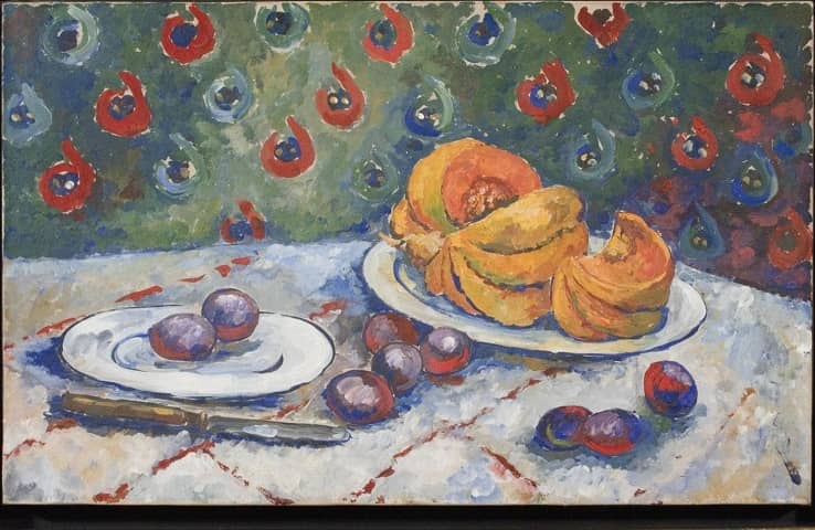 Александра Экстер «Натюрморт со сливами»