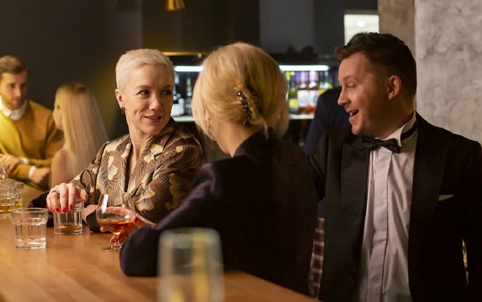 Дарья Мороз и Роман Волобуев на съёмках второго сезона сериала