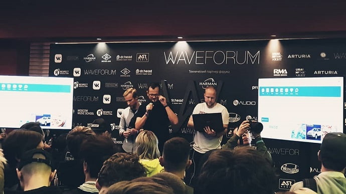 Спикер Форума, звукорежиссер Илья Лукашев