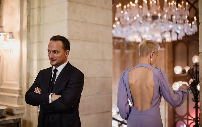 Владимир Мишуков и Дарья Мороз в кадре сериала