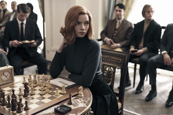 Кадр из сериала «Ход королевы» (The Queen's Gambit)