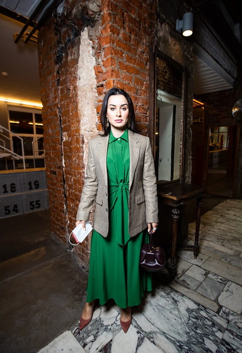 Тина Канделаки на премьере в Гоголь-Центре