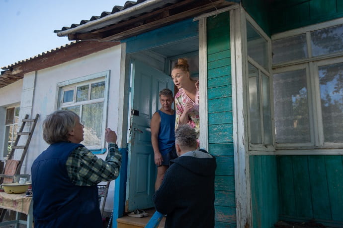 Кадр со съёмок нового сезона сериала