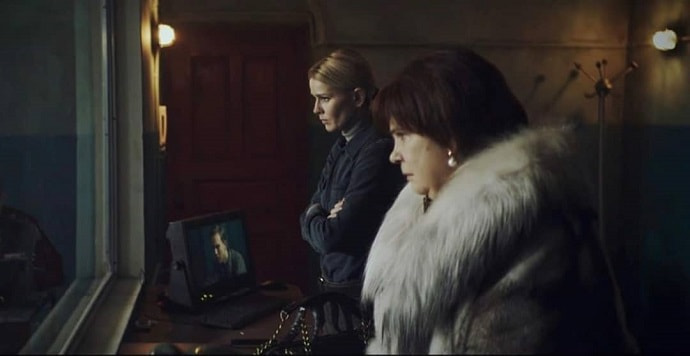 Татьяна Догилева и Екатерина Кузнецова на съёмках сериала