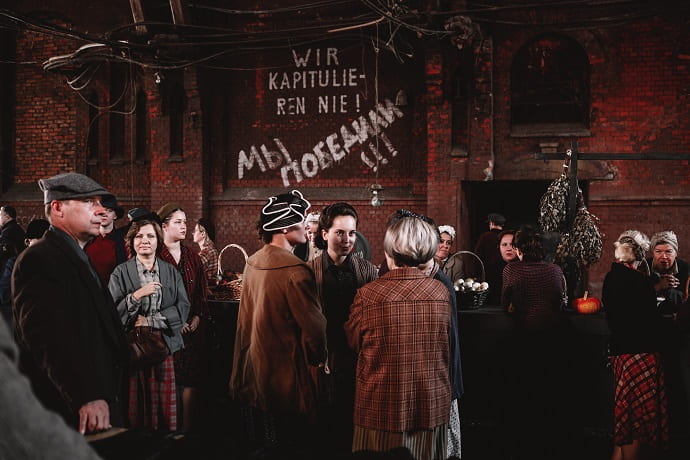 Кадр со съёмок пятого сезона сериала