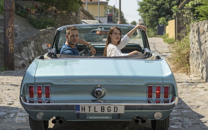 Милош Бикович и Диана Пожарская в фильме « Отель «Белград» »