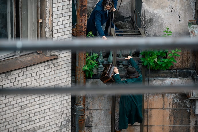 Кадр из сериала «Шерлок в России»