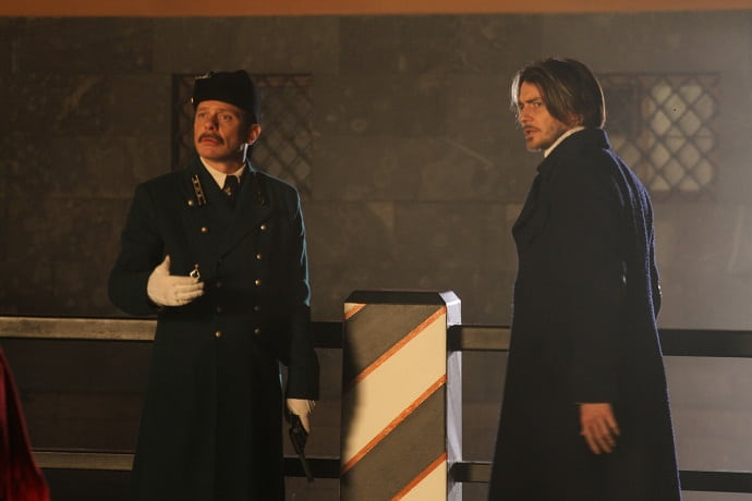 Павел Майков и Максим Матвеев в сериале «Шерлок в России»