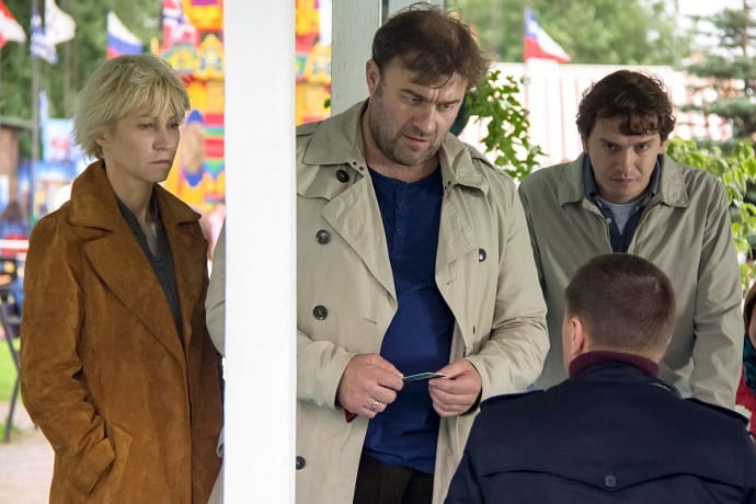 Кадр из сериала «Мост»