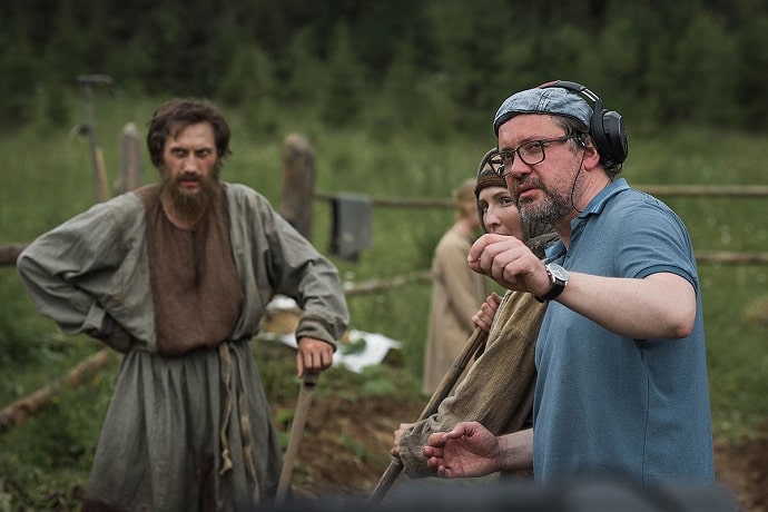 Антон Мегердичев на съемках «Сердца пармы»