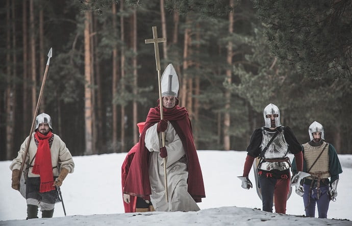 Кадр из сериала «Рюриковичи. История первой династии»