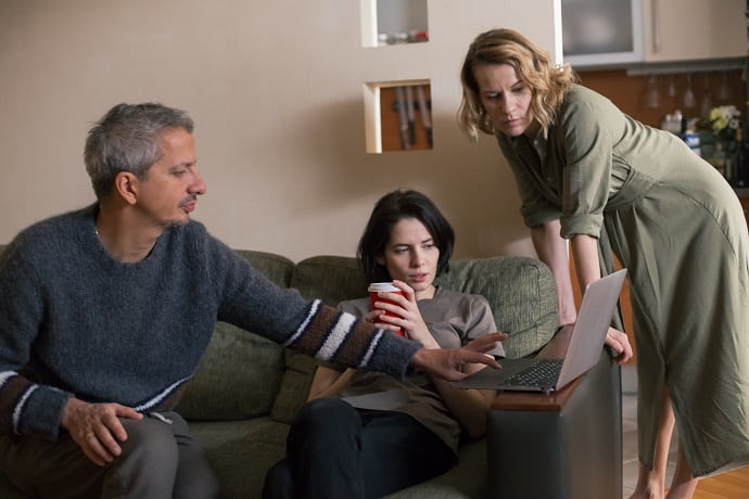 Кадр со съёмочной площадки сериала