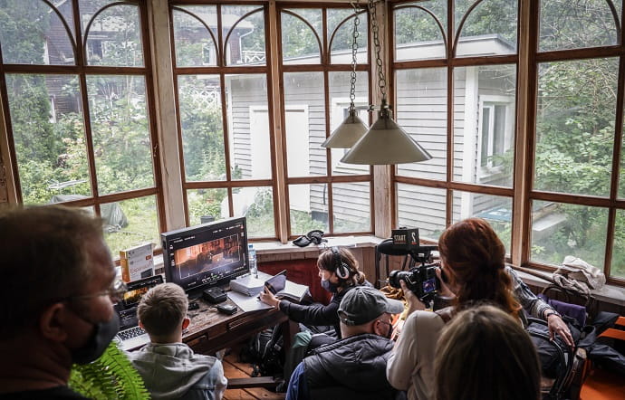 Съёмки сериала «Медиатор»