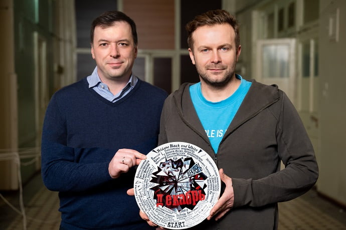 Генеральный продюсер Денис Жалинский и режиссёр Клим Шипенко (слева направо)