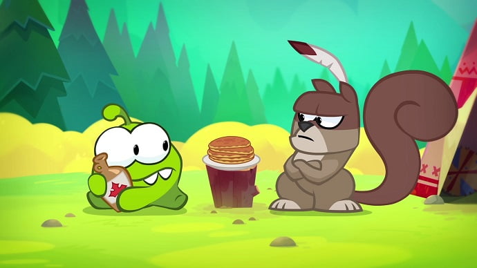 Кадр из мультсериала «Приключения Ам Няма»