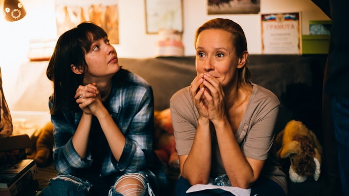 Кадр со съёмок сериала «КрисТина»