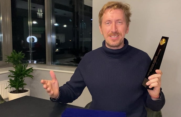 Кирилл Кяро с призом международной премии Seoul International Drama Awards