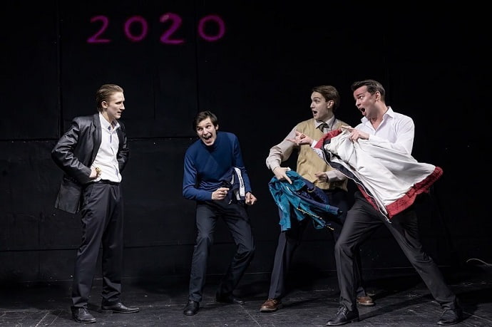 Кадр со спектакля «Burnt in the USSR»