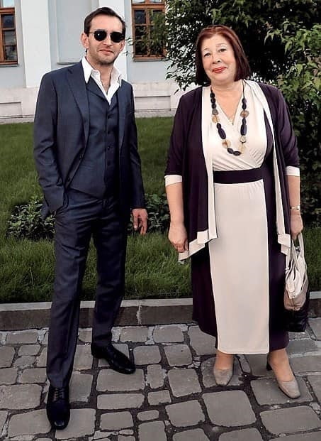 Константин Хабенский с мамой Татьяной Хабенской