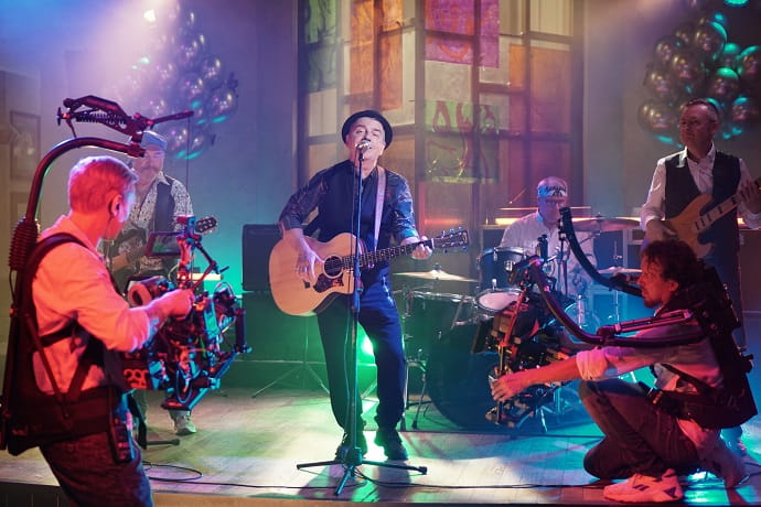 Владимир Шахрин  на съёмках нового сезона сериала