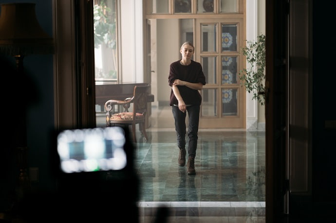 Кадр со съёмок сериала «Контейнер»