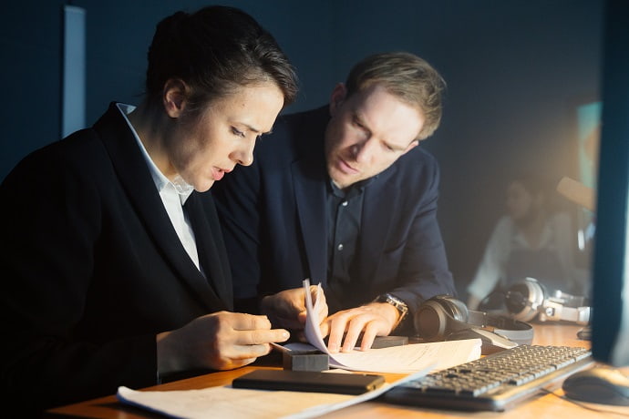 Кадр со съёмок сериала «Медиатор»