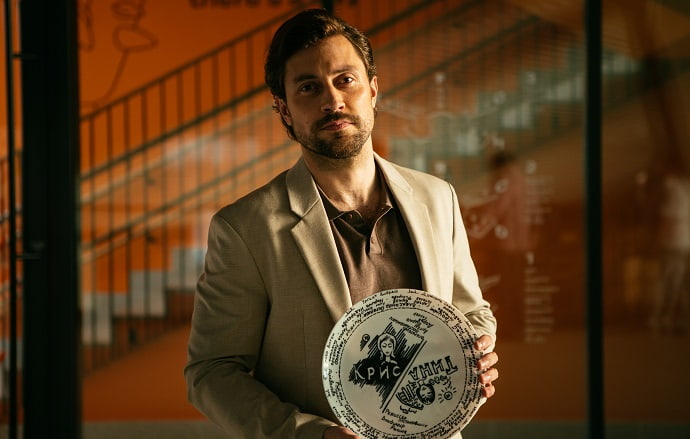 Антон Филиппенко на съёмках сериала