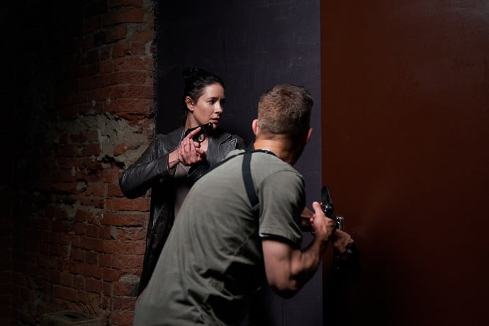 Кадр из сериала «Самка богомола»