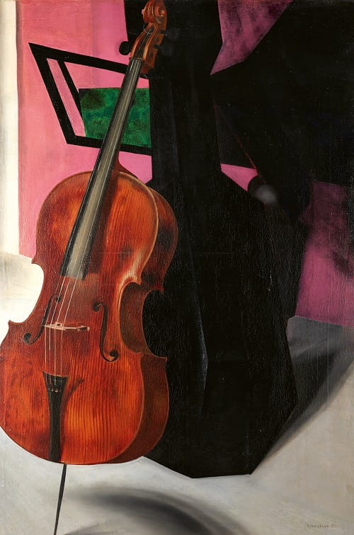 Василий Шухаев. Виолончель. 1921.