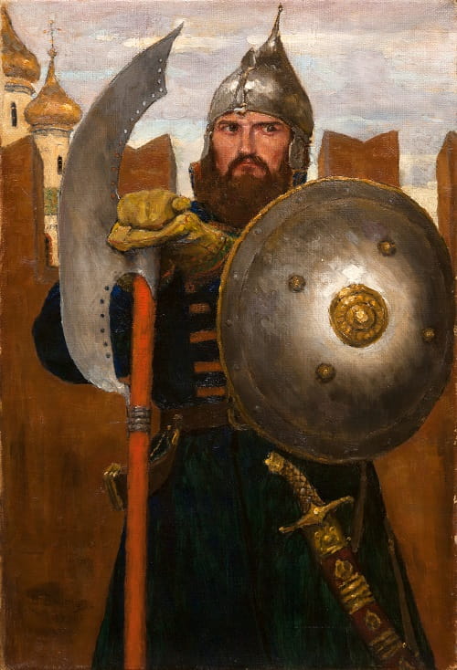 Виктор Васнецов. На страже. 1914.