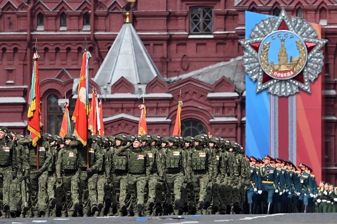 Фото с генеральной репетиции Парада Победы в Москве