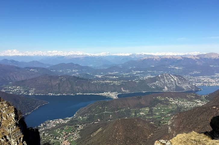 С вершины горы Монте Дженерозо открывается захватывающая дух панорама, foto © Giulia Cassoni