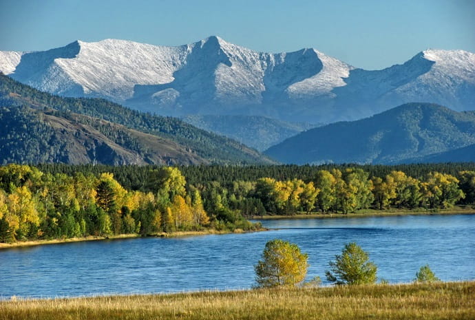 Хребет Борус в национальном парке «Шушенский бор»